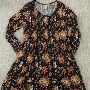 Sahalie Floral Long Sleeve Dress